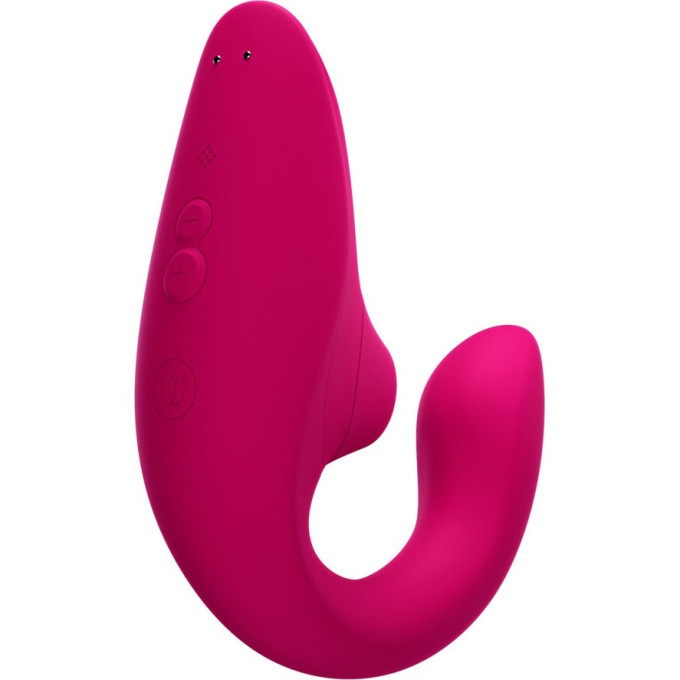 Бесконтактный клиторальный стимулятор WOMANIZER BLEND малиновый WZBD1SG5